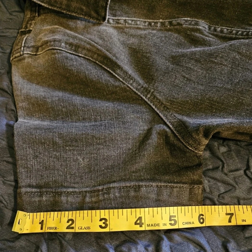 Black Jean Jumpsuit-NWOT-Size Medium - Picture 12 of 16